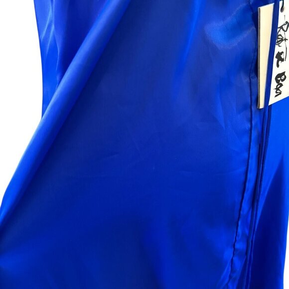 Rat & Boa Dress Women's Size Medium Cobalt Blue Halter Style - Picture 11 of 12